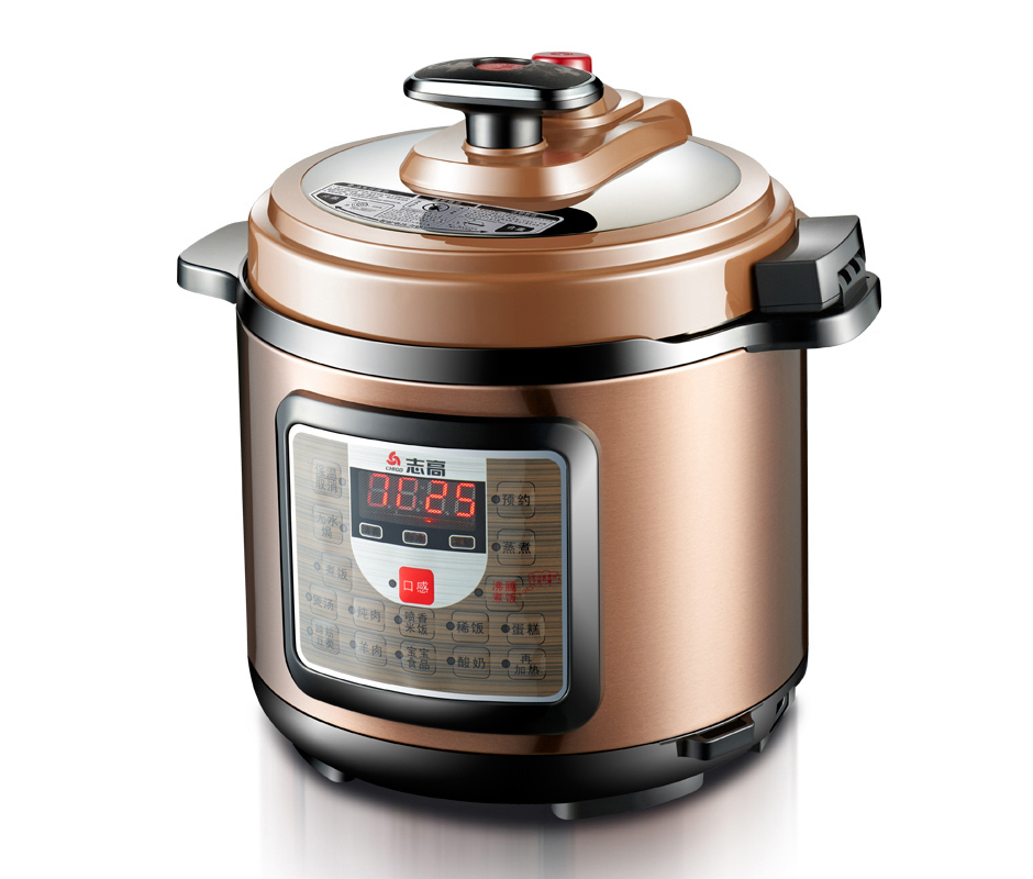 Chigo/九游体育 HY-50D电压力锅双胆5L 智能高压锅 多功能饭煲